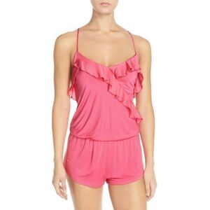 Betsey Johnson Ruffle Knit Romper